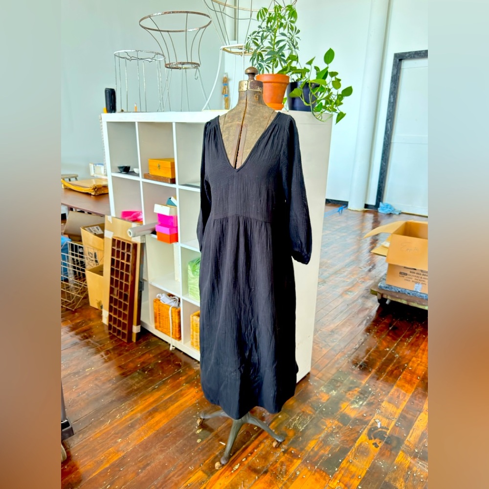 Madewell Double gauze cotton dress